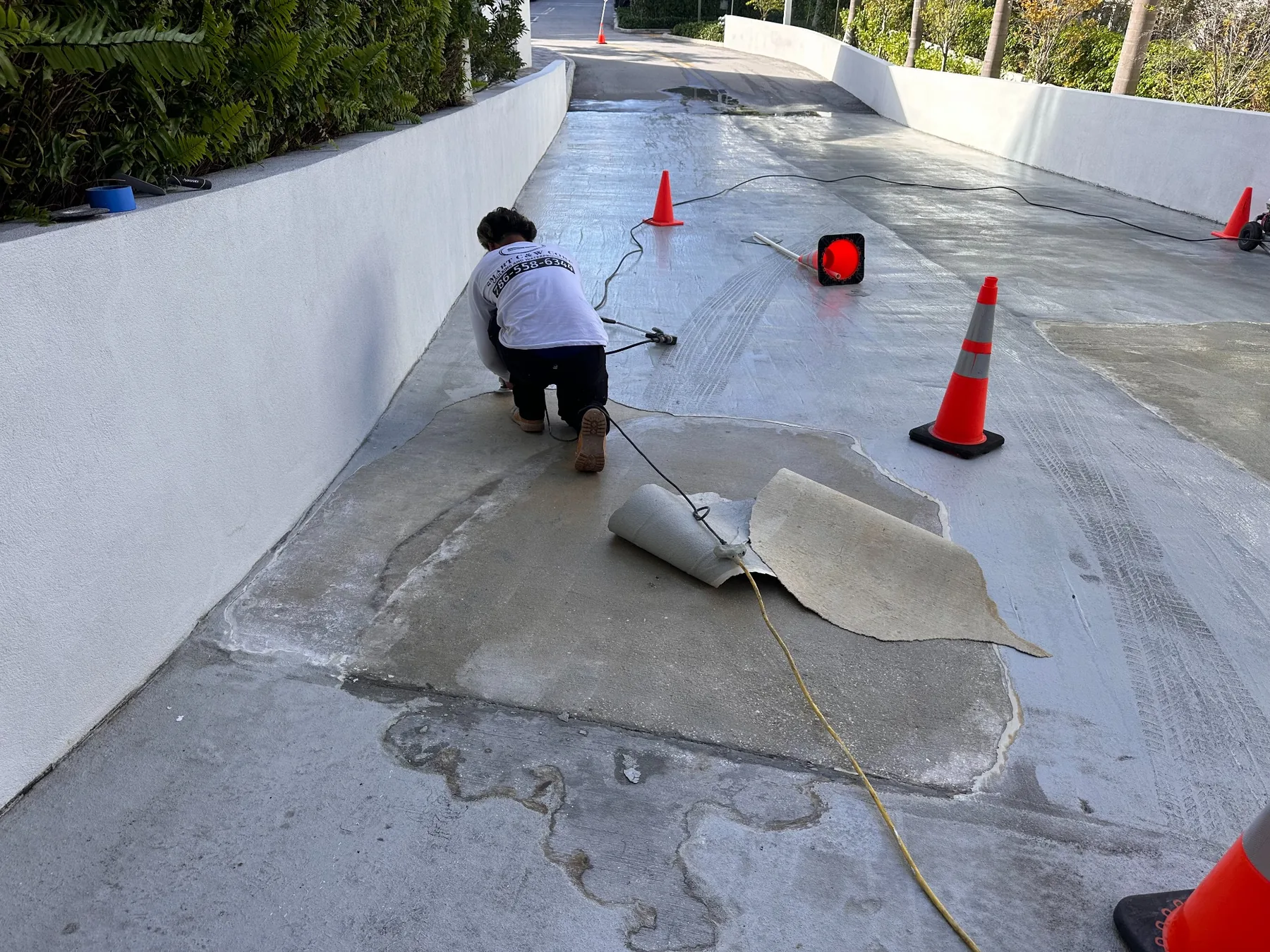 Concrete Repair & Restoration project by Smart C&W